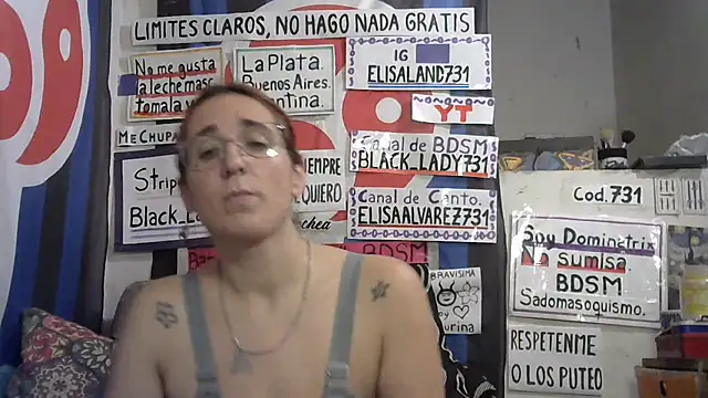 black lady731 online show from June 12, 2:54 am