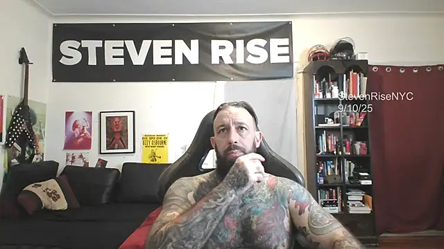 StevenRiseNYC online show from September 10, 7:25 pm