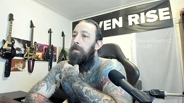 StevenRiseNYC online show from November 11, 2:50 pm