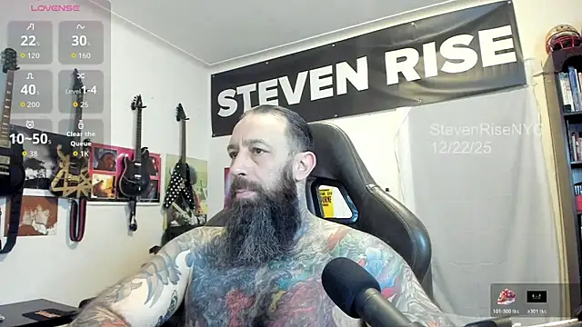 StevenRiseNYC online show from December 22, 1:52 pm