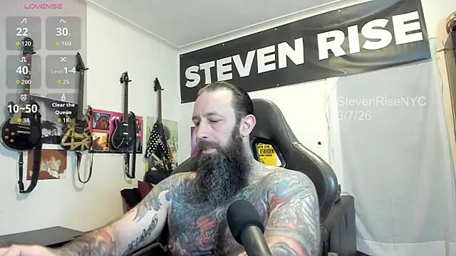 StevenRiseNYC online show from March 7, 1:30 pm